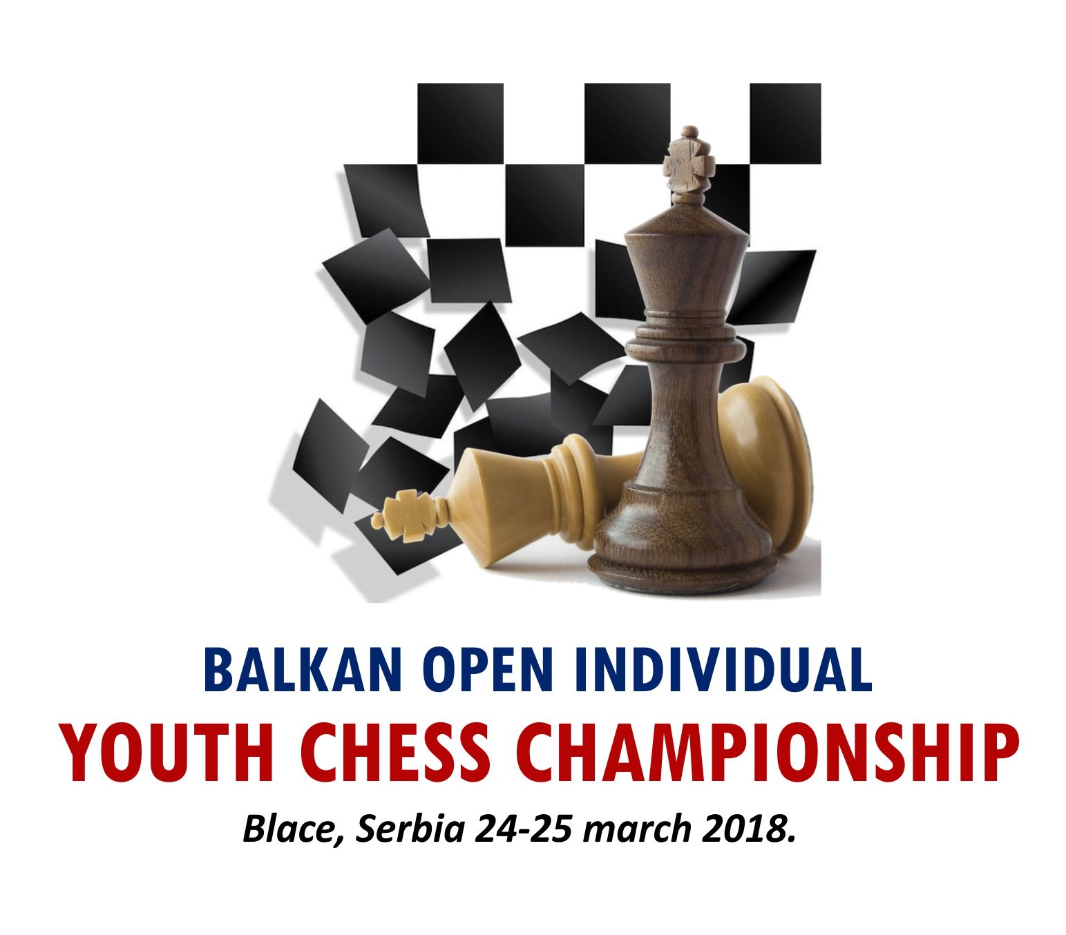 Logo šah Balkansko prvenstvo Blace 2018 1